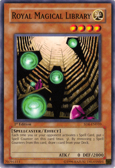 Royal Magical Library [SD6-EN010] Common - Josh's Cards