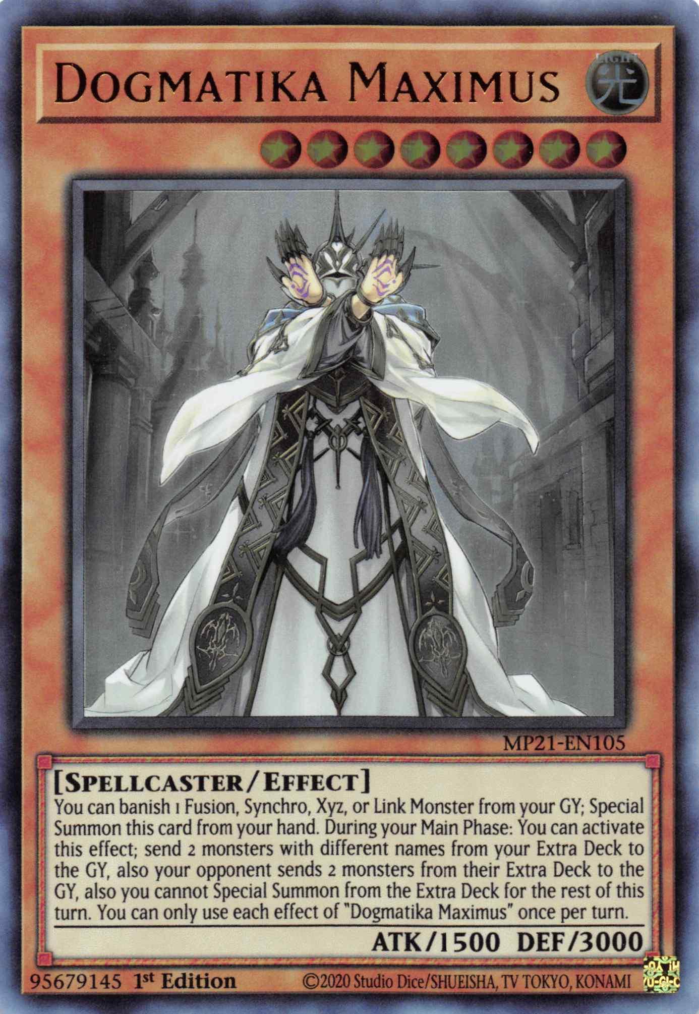 Dogmatika Maximus [MP21-EN105] Ultra Rare - Josh's Cards