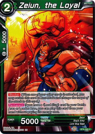 Zeiun, the Loyal (BT6-068) [Destroyer Kings] Parallel Foil