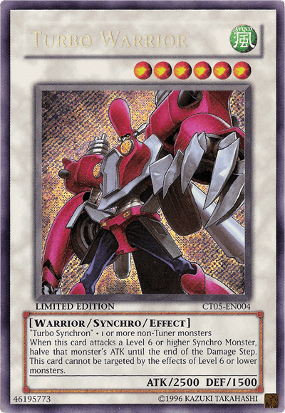 Turbo Warrior [CT05-EN004] Secret Rare - Josh's Cards
