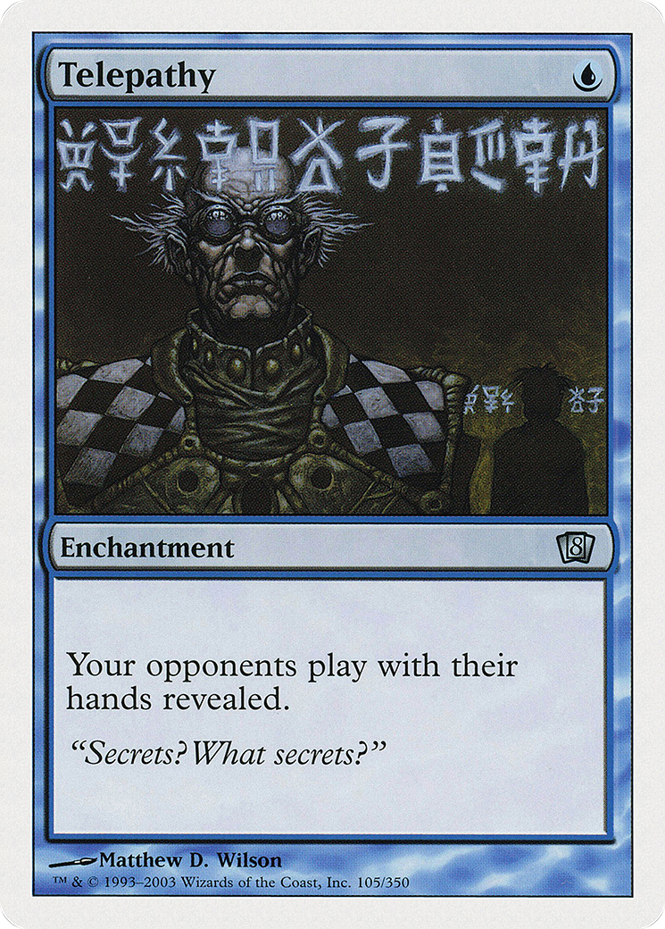 Telepathy [Eighth Edition] Foil