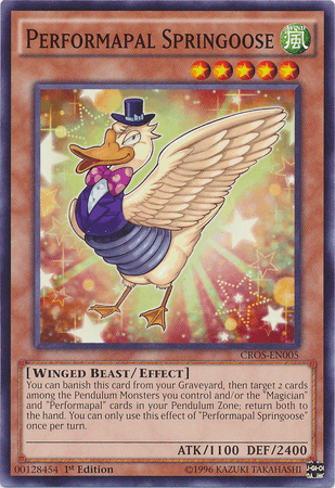 Performapal Springoose [CROS-EN005] Common - Josh's Cards