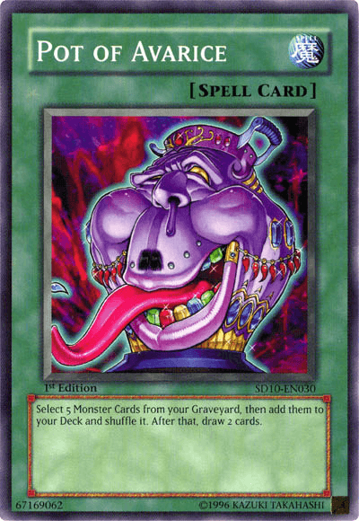 Pot of Avarice [SD10-EN030] Common - Josh's Cards