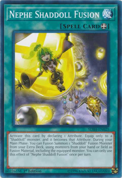 Nephe Shaddoll Fusion [SDSH-EN025] Common - Josh's Cards