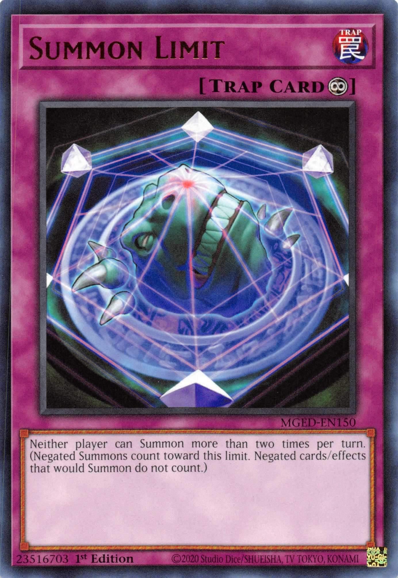 Summon Limit [MGED-EN150] Rare - Josh's Cards