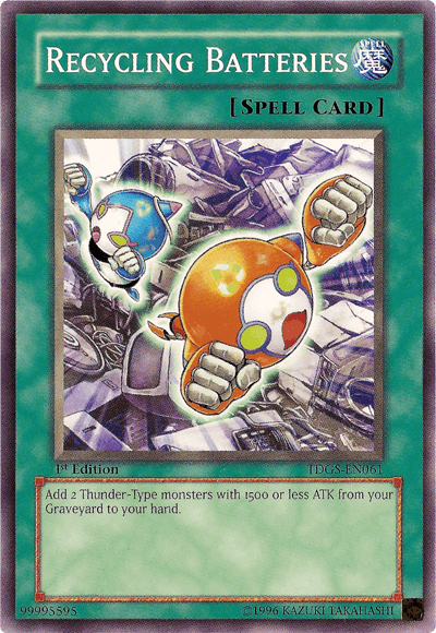 Recycling Batteries [TDGS-EN061] Common - Josh's Cards