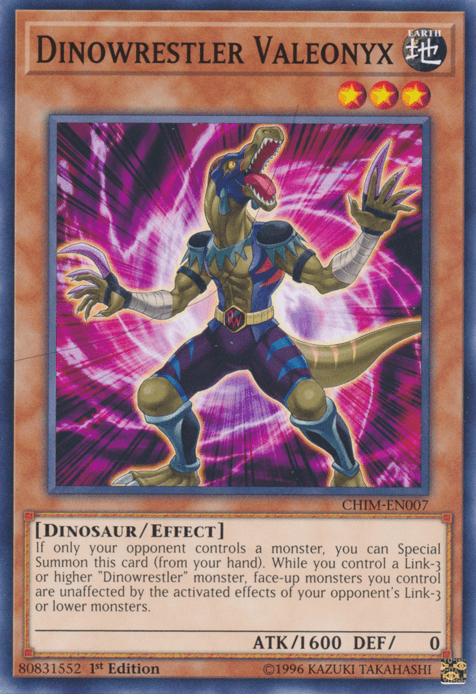 Dinowrestler Valeonyx [CHIM-EN007] Common - Josh's Cards