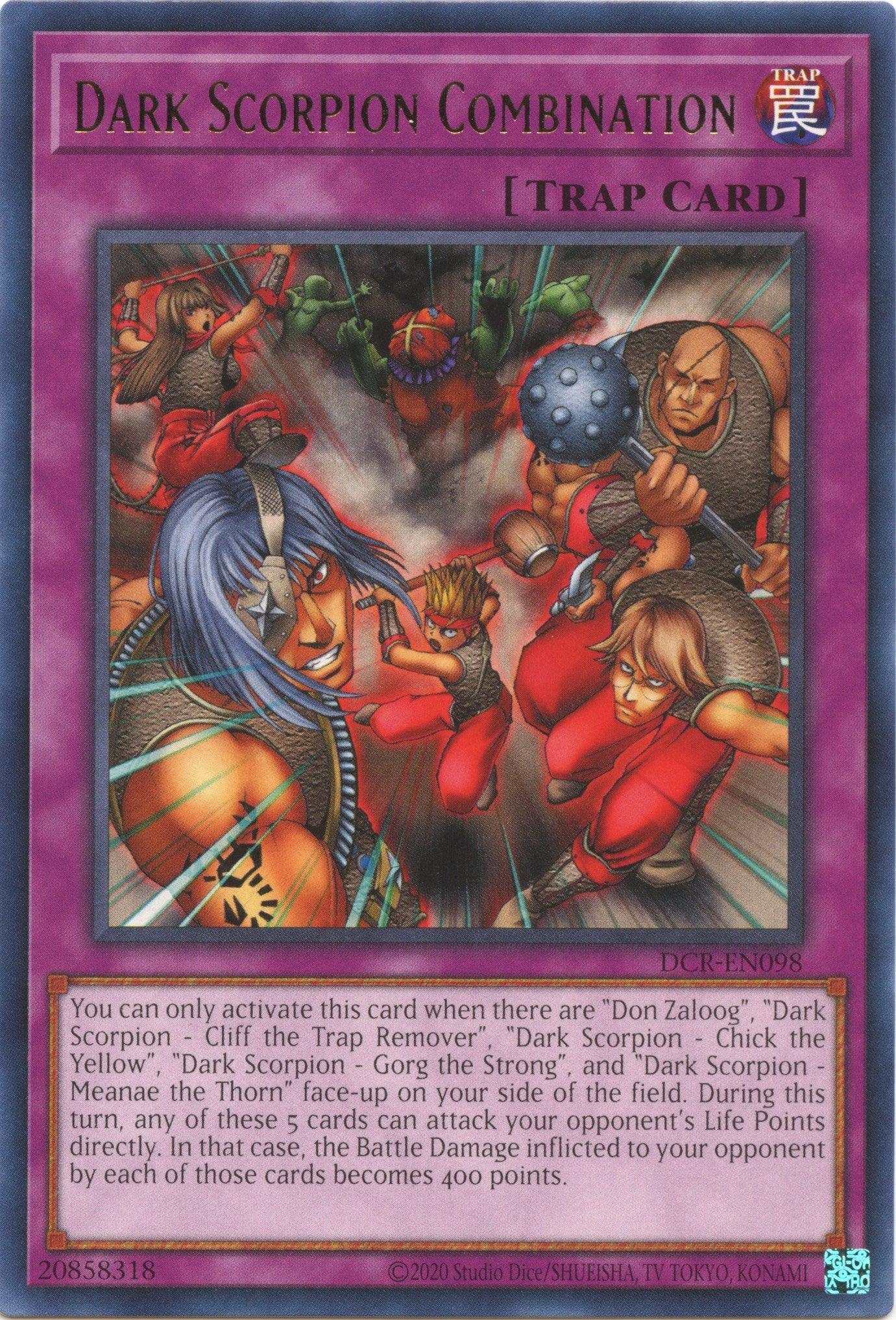 Dark Scorpion Combination (25th Anniversary) [DCR-EN098] Rare - Josh's Cards