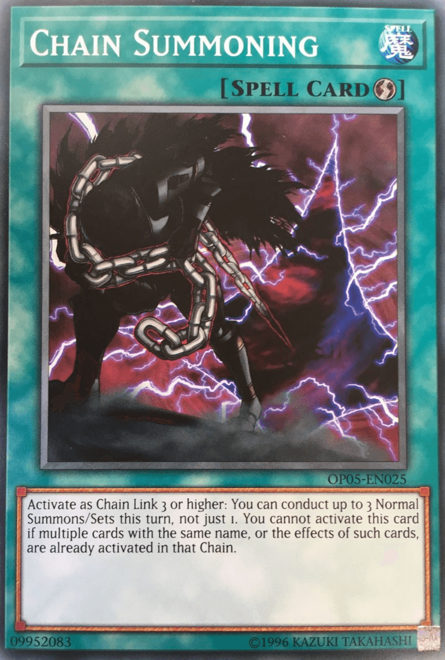 Chain Summoning [OP05-EN025] Common - Josh's Cards
