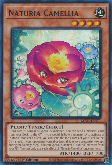 Naturia Camellia [MP23-EN171] Super Rare - Josh's Cards