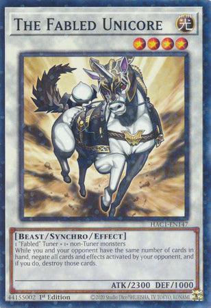 The Fabled Unicore (Duel Terminal) [HAC1-EN147] Common - Josh's Cards