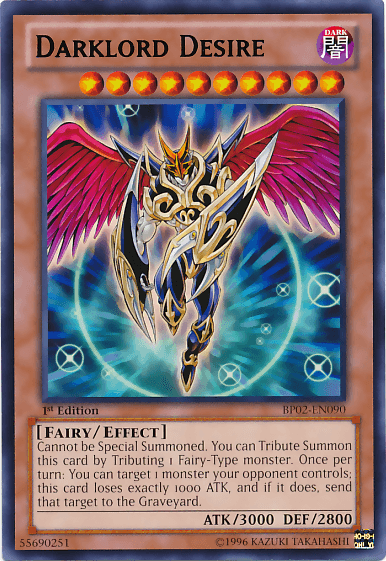 Darklord Desire [BP02-EN090] Rare - Josh's Cards