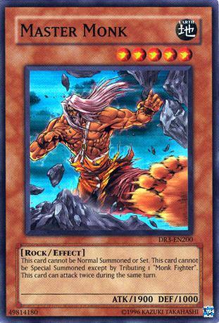 Master Monk [DR3-EN200] Super Rare - Josh's Cards