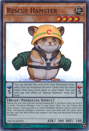 Rescue Hamster [NECH-EN039] Super Rare - Josh's Cards