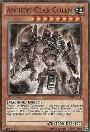 Ancient Gear Golem [BP01-EN011] Starfoil Rare - Josh's Cards