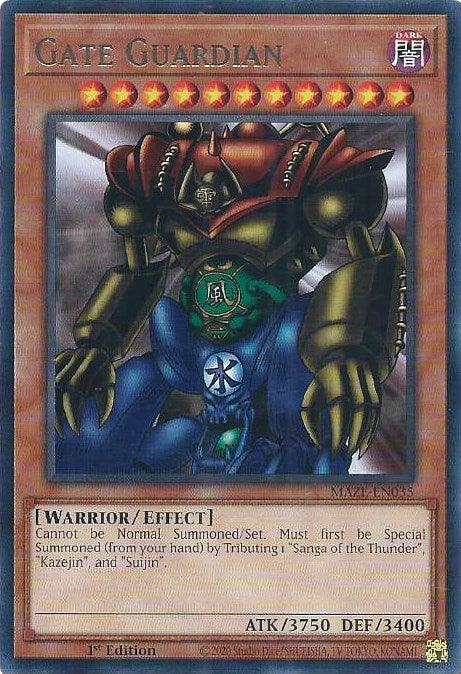 Gate Guardian [MAZE-EN035] Rare - Josh's Cards