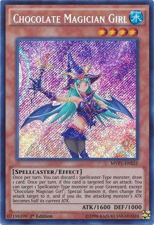 Chocolate Magician Girl [MVP1-ENS52] Secret Rare - Josh's Cards