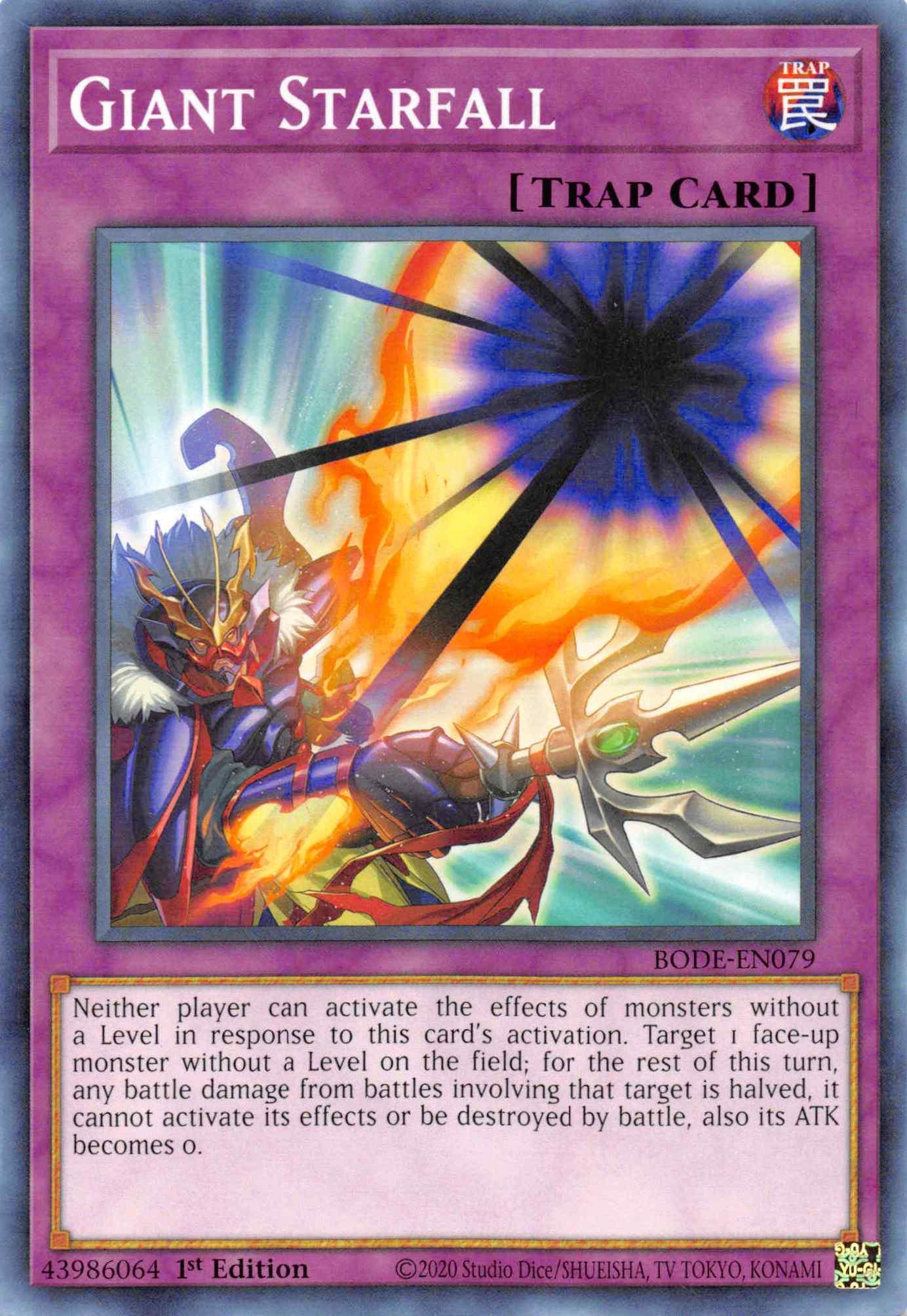 Giant Starfall [BODE-EN079] Common - Josh's Cards