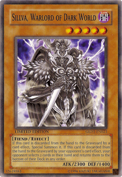 Sillva, Warlord of Dark World [GLD1-EN023] Common - Josh's Cards