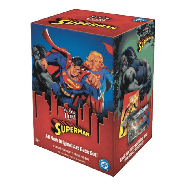 2026 Upper Deck Fleer Ultra Superman Blaster Box