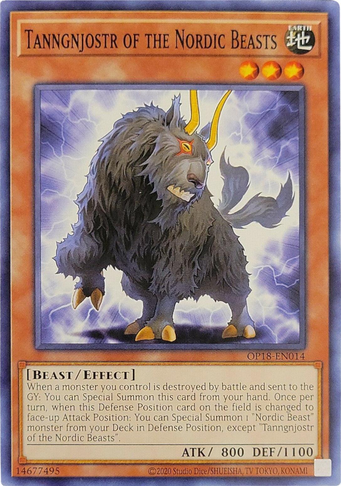 Tanngnjostr of the Nordic Beasts [OP18-EN014] Common - Josh's Cards