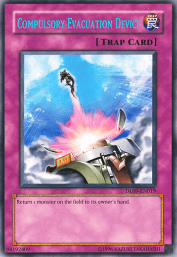 Compulsory Evacuation Device (Blue) [DL09-EN019] Rare - Josh's Cards