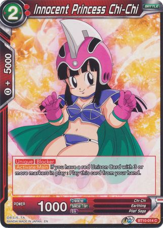 Innocent Princess Chi-Chi (BT10-014) [Rise of the Unison Warrior] Parallel Foil