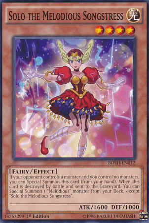 Solo the Melodious Songstress [BOSH-EN012] Common - Josh's Cards