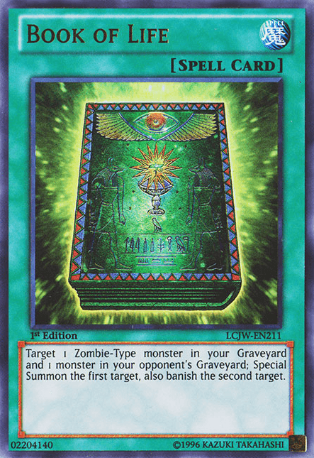 Book of Life [LCJW-EN211] Ultra Rare - Josh's Cards