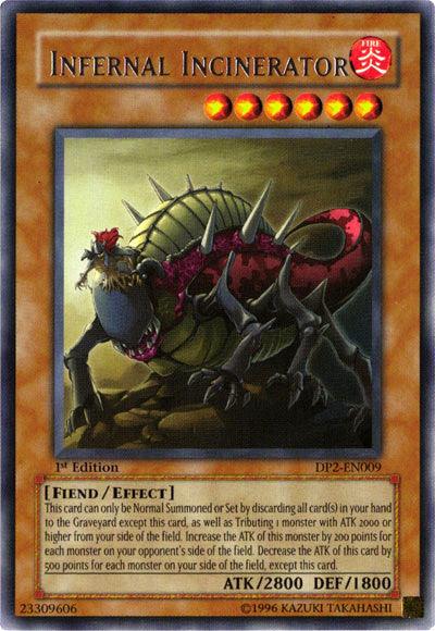 Infernal Incinerator [DP2-EN009] Rare - Josh's Cards