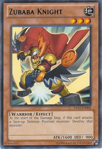 Zubaba Knight (Blue) [DL15-EN008] Rare - Josh's Cards