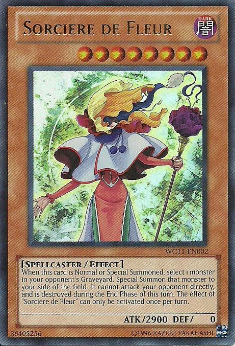 Sorciere de Fleur [WC11-EN002] Ultra Rare - Josh's Cards