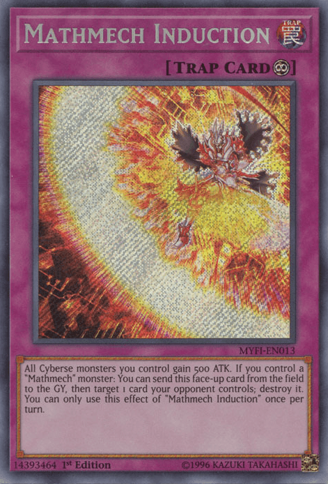 Mathmech Induction [MYFI-EN013] Secret Rare - Josh's Cards