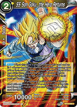 SS Son Goku, the Hero Returns (Common) (BT13-096) [Supreme Rivalry] Parallel Foil