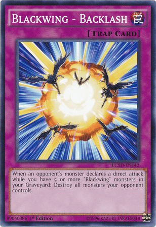Blackwing - Backlash [LC5D-EN142] Common - Josh's Cards
