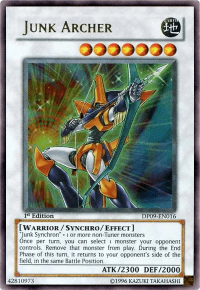 Junk Archer [DP09-EN016] Ultra Rare - Josh's Cards