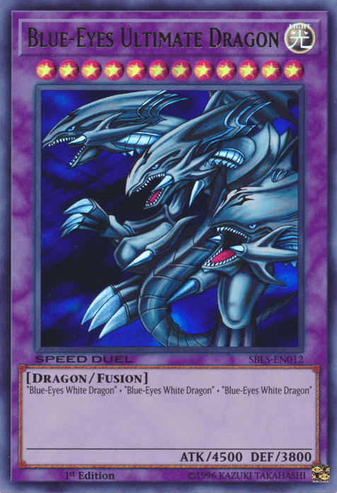 Blue-Eyes Ultimate Dragon [SBLS-EN012] Ultra Rare - Josh's Cards