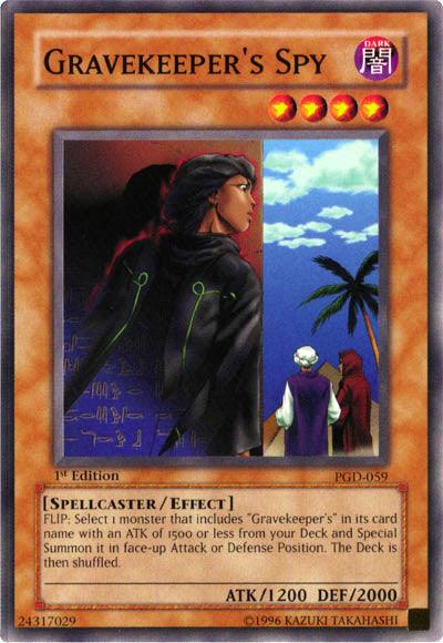 Gravekeeper's Spy [PGD-059] Common - Josh's Cards