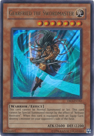 Gearfried the Swordmaster [DR3-EN142] Ultra Rare - Josh's Cards