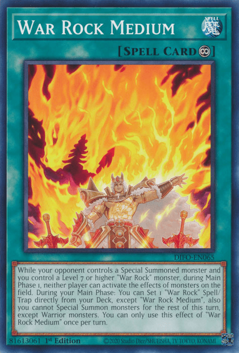 War Rock Medium [DIFO-EN065] Common - Josh's Cards