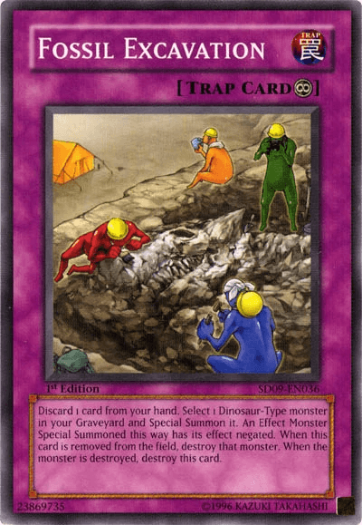 Fossil Excavation [SD09-EN036] Common - Josh's Cards