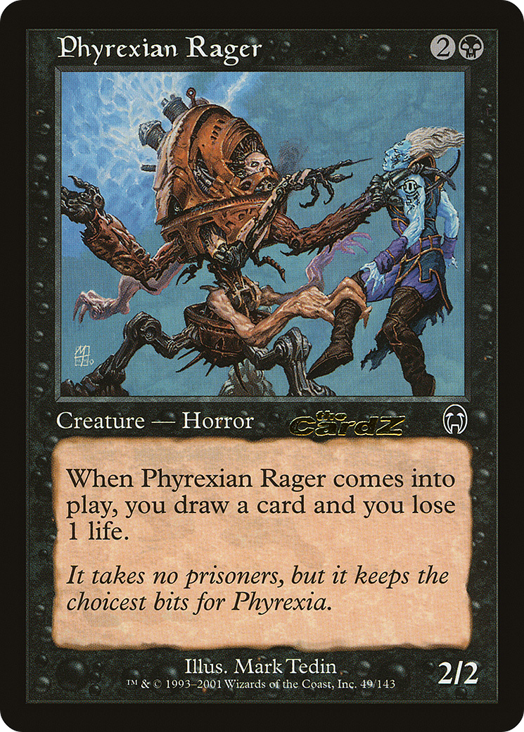 Phyrexian Rager (MEDIA-2000-5) - Media and Collaboration Promos Foil