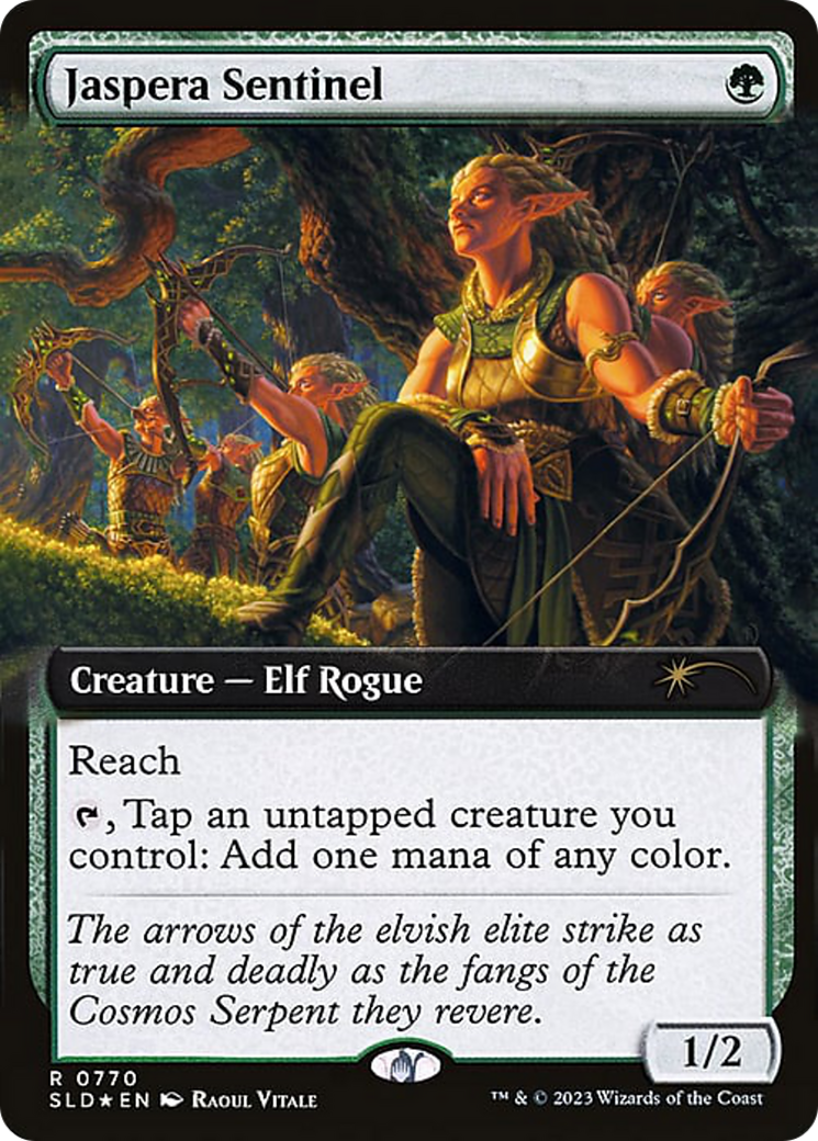 Jaspera Sentinel (SLD-770) - Secret Lair Drop: (Extended Art) Foil