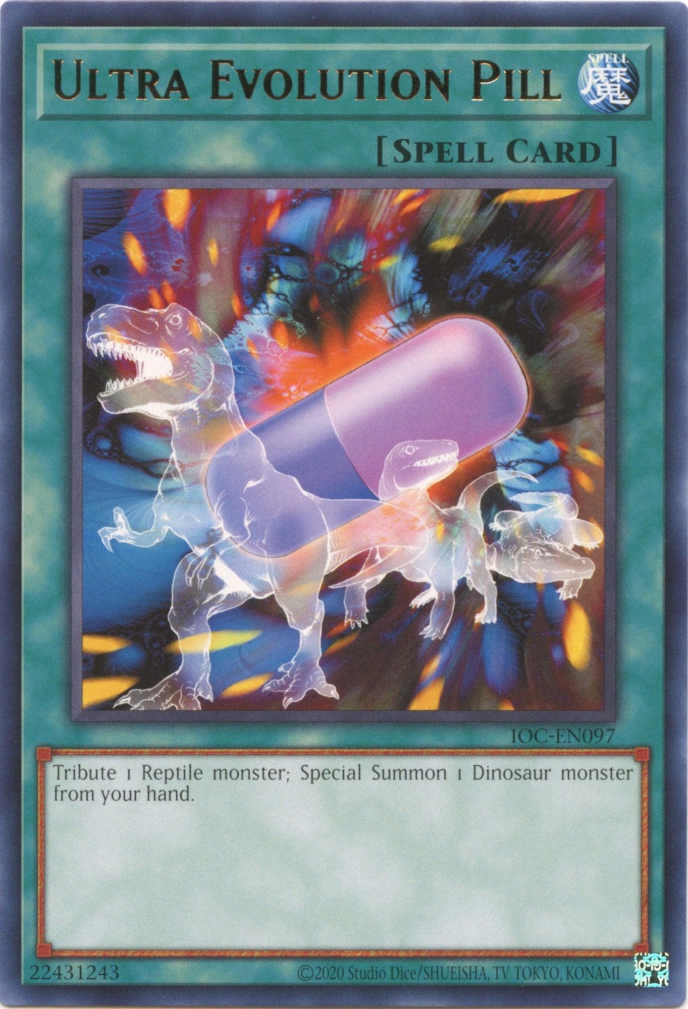 Ultra Evolution Pill (25th Anniversary) [IOC-EN097] Rare - Josh's Cards