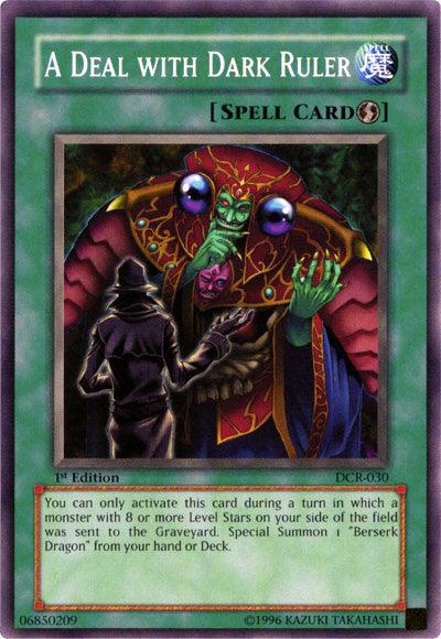 A Deal with Dark Ruler [DCR-030] Common - Josh's Cards