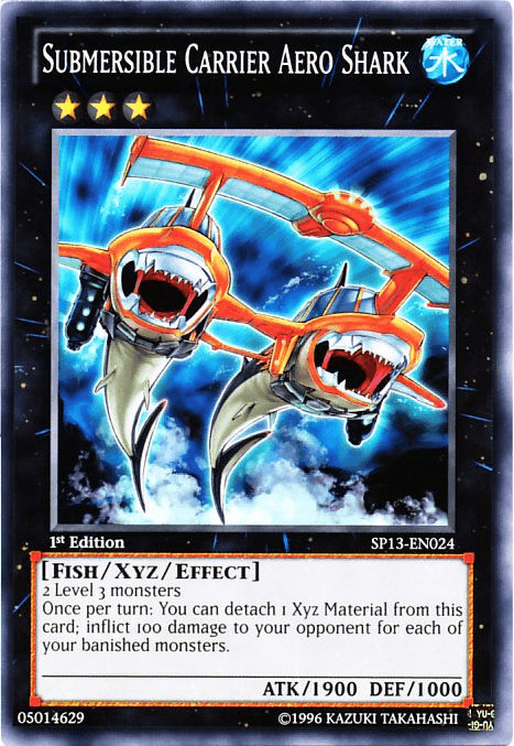 Submersible Carrier Aero Shark [SP13-EN024] Common - Josh's Cards