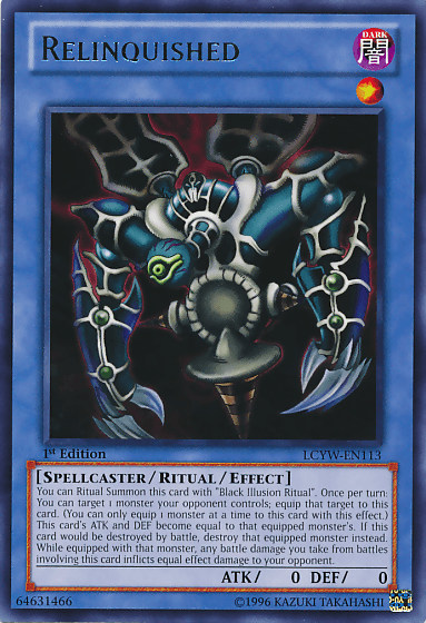 Relinquished [LCYW-EN113] Rare - Josh's Cards