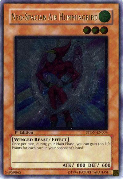 Neo-Spacian Air Hummingbird [STON-EN004] Ultimate Rare - Josh's Cards