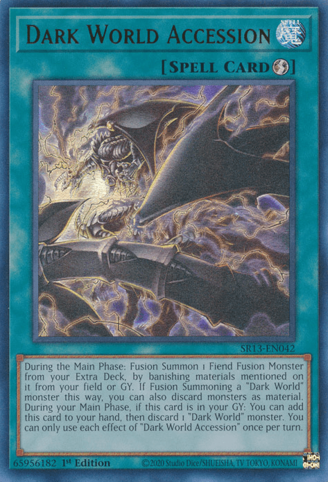 Dark World Accession [SR13-EN042] Ultra Rare - Josh's Cards