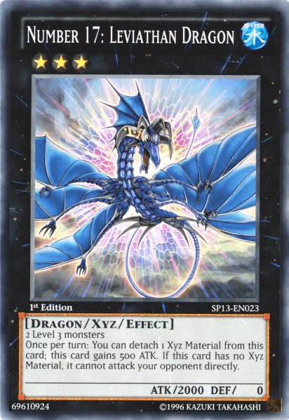 Number 17: Leviathan Dragon [SP13-EN023] Common - Josh's Cards